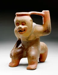 Affen-Effigie-Gefäß, 1-300